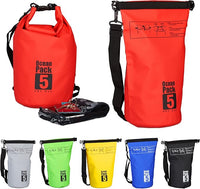 Ocean Pack Waterproof Dry Bag- 5L Red