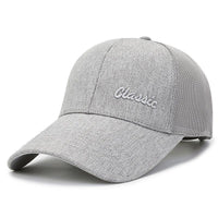 Cap Classic Light Grey with Mesh