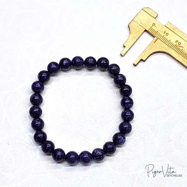 Charoite 8mm Natural Stones Beads Bracelet