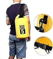 Ocean Pack Waterproof Dry Bag- 5L Yellow