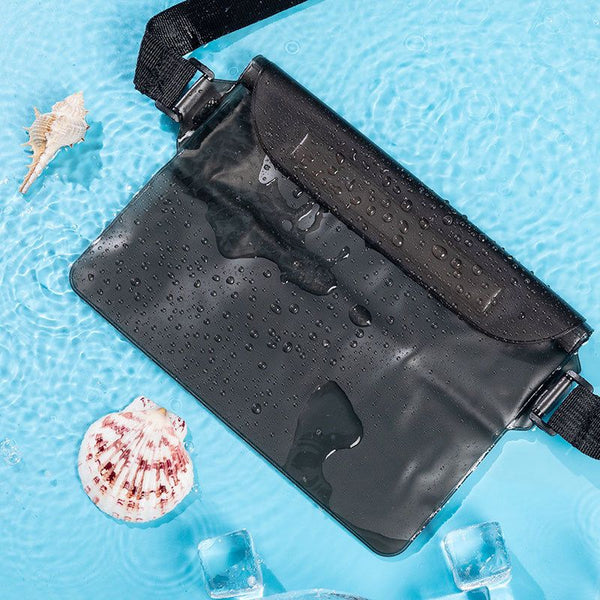 Waterproof Sling Bag Black Theme