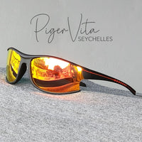 Reef Coral Orange Polarized & UV Protection Sunglasses