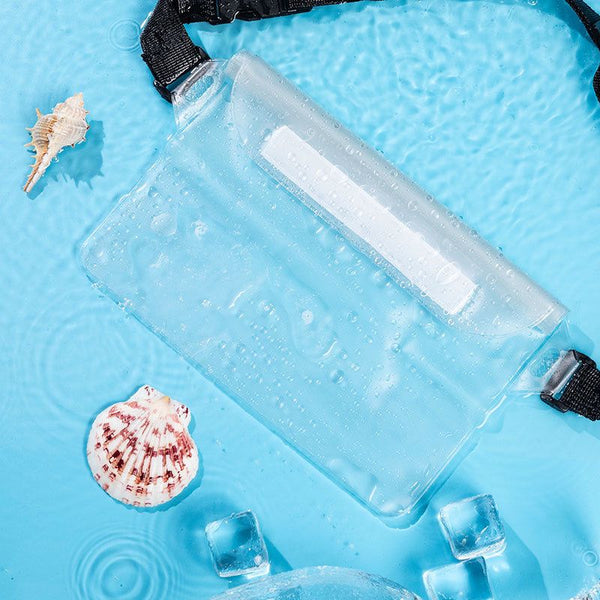 Waterproof Sling Bag Transparent White Theme